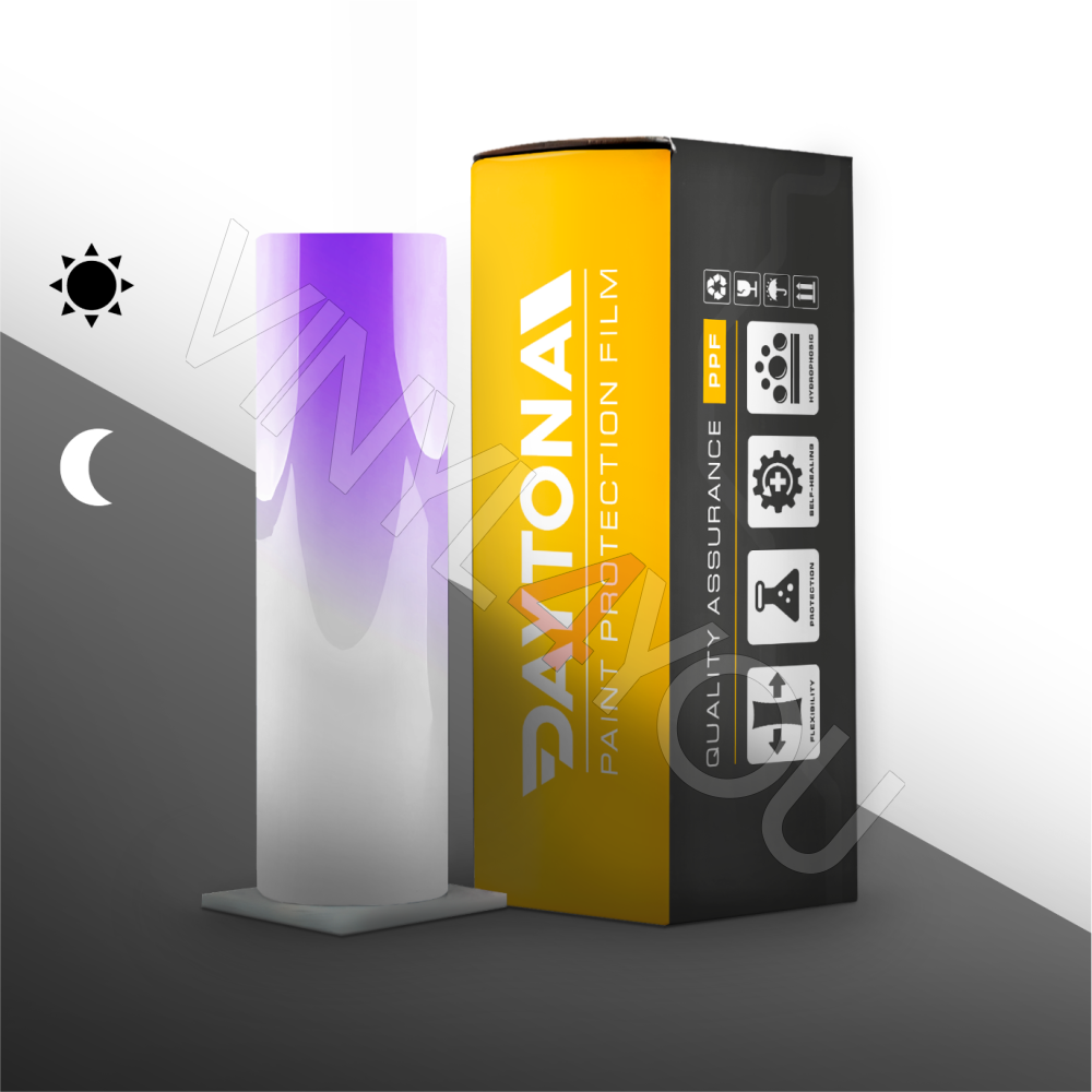 Полиуретан фотохромный DAYTONA для фар фиолетовый 30 см