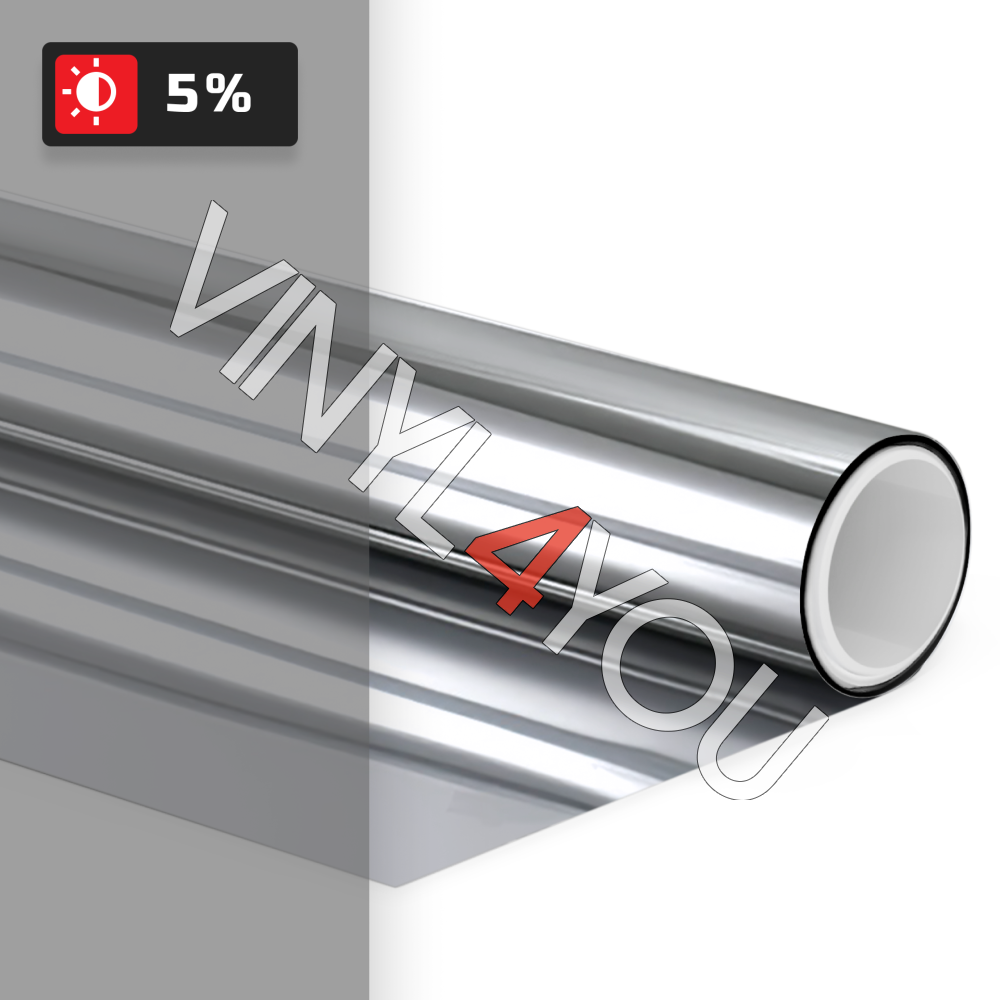 Зеркальная тонировочная пленка SHG SILVER R 5%