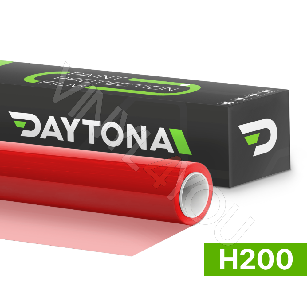 Гибридный полиуретан DAYTONA PPF H200 красная глянцевая пленка