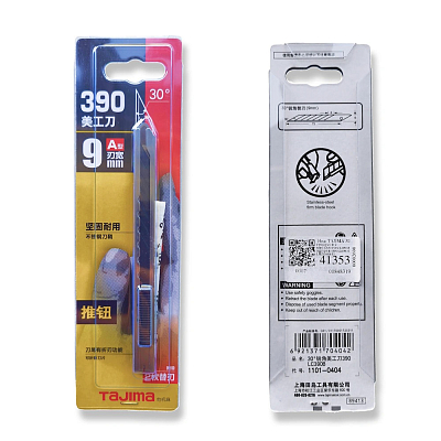 Нож TAJIMA 30 градусов с металлическими направляющими (Япония)