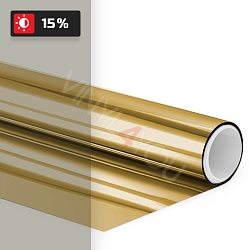 Зеркальная тонировочная пленка  Gold R15