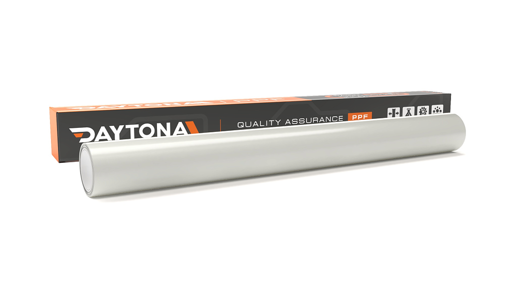 Глянцевая полиуретановая пленка Жемчужный Белый DAYTONA PPF S200 Pearl White